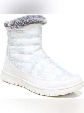 Ryka Suzy Camo Quilted Faux-Fur Winter Snow Boot- Size 8W New